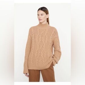 NWT $595 Vince Cable Knit Sweater